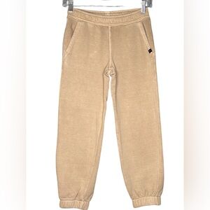 Art Class Tan Kids Jogger Pants Medium 8 Fleece